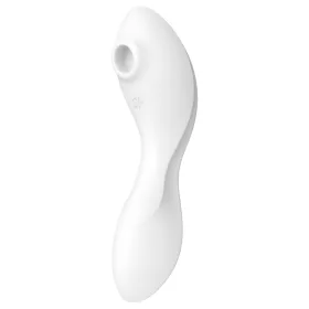 Satisfyer Curvy Trinity 5+ - okos 2in1 vibrátor (fehér)