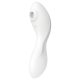 Satisfyer Curvy Trinity 5+ - okos 2in1 vibrátor (fehér)