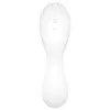 Satisfyer Curvy Trinity 5+ - okos 2in1 vibrátor (fehér)