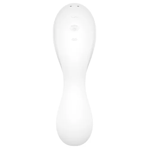 Satisfyer Curvy Trinity 5+ - okos 2in1 vibrátor (fehér)