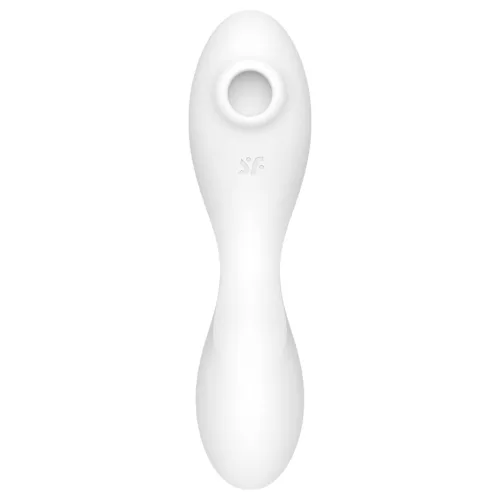 Satisfyer Curvy Trinity 5+ - okos 2in1 vibrátor (fehér)