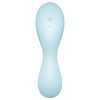 Satisfyer Curvy Trinity 5+ - okos 2in1 vibrátor (kék)
