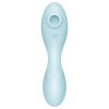 Satisfyer Curvy Trinity 5+ - okos 2in1 vibrátor (kék)