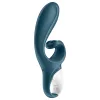 Satisfyer Hug Me - okos csiklókaros vibrátor (kék)