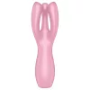 Satisfyer Threesome 3 - akkus csikló vibrátor (pink)