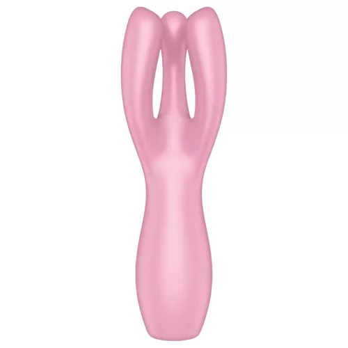 Satisfyer Threesome 3 - akkus csikló vibrátor (pink)