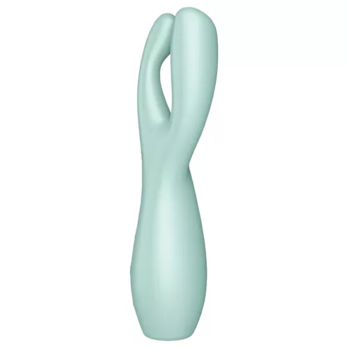 Satisfyer Threesome 3 - akkus csikló vibrátor (menta)