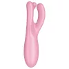 Satisfyer Threesome 4 - okos csikló vibrátor (pink)