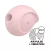 Satisfyer Sugar Rush - léghullámos csikló vibrátor (pink)