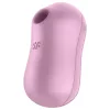 Satisfyer Cotton Candy - akkus léghullámos csikló vibrátor (lila)