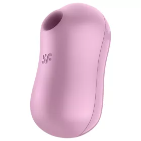   Satisfyer Cotton Candy - akkus léghullámos csikló vibrátor (lila)