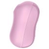 Satisfyer Cotton Candy - akkus léghullámos csikló vibrátor (lila)