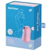 Satisfyer Cotton Candy - akkus léghullámos csikló vibrátor (lila)