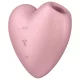 Satisfyer Cutie Heart - akkus léghullámos csikló vibrátor (pink)