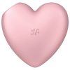 Satisfyer Cutie Heart - akkus léghullámos csikló vibrátor (pink)