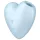 Satisfyer Cutie Heart - akkus léghullámos csikló vibrátor (kék)