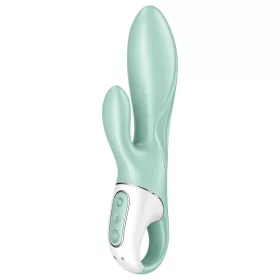   Satisfyer Air Pump Bunny 5 - okos pumpálható vibrátor (menta)