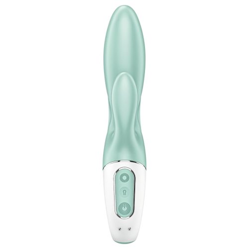 Satisfyer Air Pump Bunny 5 - okos pumpálható vibrátor (menta)