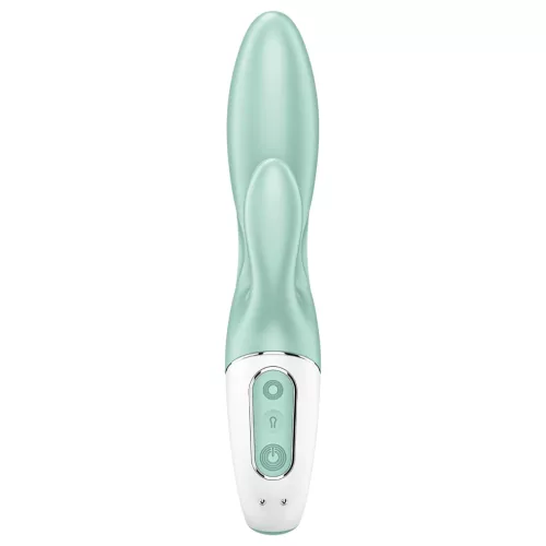 Satisfyer Air Pump Bunny 5 - okos pumpálható vibrátor (menta)