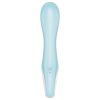 Satisfyer Air Pump Vibrator 5 - okos pumpálható vibrátor (kék)