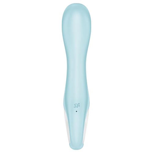 Satisfyer Air Pump Vibrator 5 - okos pumpálható vibrátor (kék)