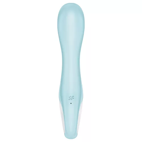 Satisfyer Air Pump Vibrator 5 - okos pumpálható vibrátor (kék)