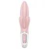 Satisfyer Air Pump Bunny 3 - pumpálható vibrátor (pink)