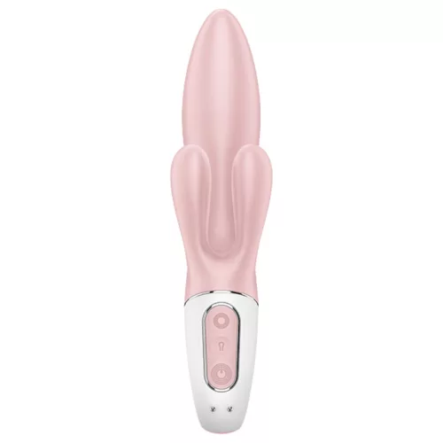 Satisfyer Air Pump Bunny 3 - pumpálható vibrátor (pink)