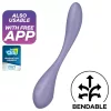 Satisfyer G-spot Flex 5 - okos G-pont vibrátor (lila)