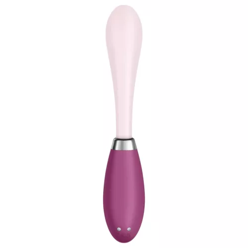 Satisfyer G-Spot Flex 3 - akkus G-pont vibrátor (pink-vörös)
