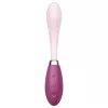 Satisfyer G-Spot Flex 3 - akkus G-pont vibrátor (pink-vörös)