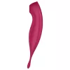 Satisfyer Twirling Pro - okos 2in1 csikló vibrátor (piros)