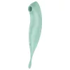 Satisfyer Twirling Pro - okos 2in1 csikló vibrátor (menta)