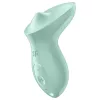 Satisfyer Exciterrr - forgó gyöngyös csikló vibrátor (zöld)