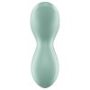 Satisfyer Exciterrr - forgó gyöngyös csikló vibrátor (zöld)