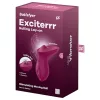 Satisfyer Exciterrr - forgó gyöngyös csikló vibrátor (piros)