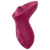 Satisfyer Exciterrr - forgó gyöngyös csikló vibrátor (piros)
