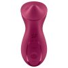 Satisfyer Exciterrr - forgó gyöngyös csikló vibrátor (piros)