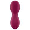 Satisfyer Exciterrr - forgó gyöngyös csikló vibrátor (piros)