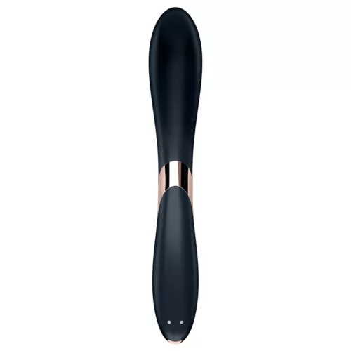 Satisfyer Rrrolling - mozgó golyós G-pont vibrátor (fekete)