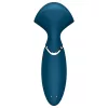 Satisfyer Mini Wand-er - vízálló masszírozó vibrátor (kék)