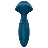 Satisfyer Mini Wand-er - vízálló masszírozó vibrátor (kék)
