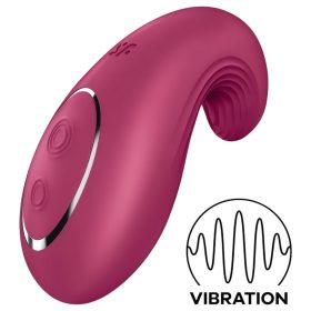 Satisfyer Dipping Delight - akkus csikló vibrátor (piros) Satisfyer Dipping Delight - akkus csikló vibrátor (piros)