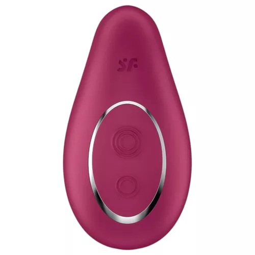 Satisfyer Dipping Delight - akkus csikló vibrátor (piros)