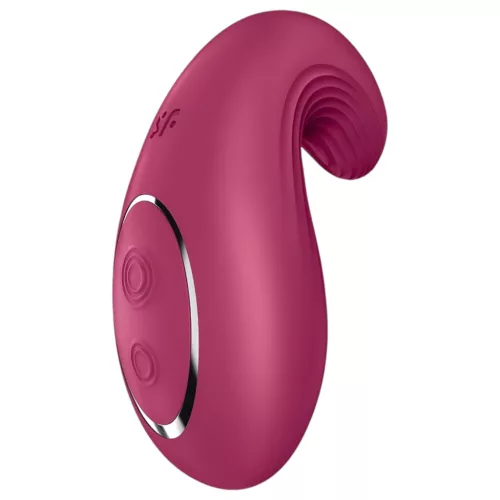 Satisfyer Dipping Delight - akkus csikló vibrátor (piros)