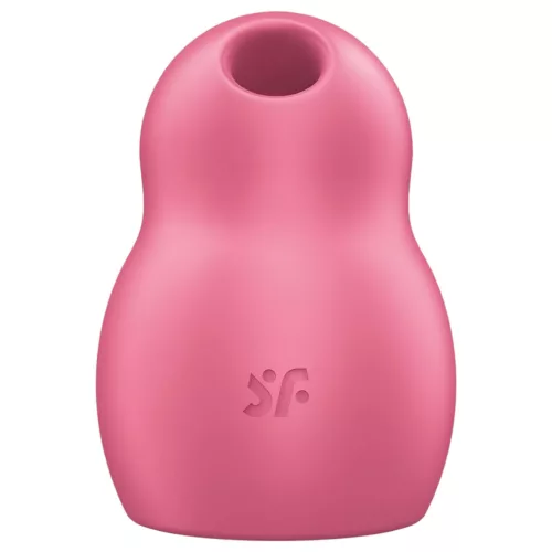 Satisfyer Pro To Go 1 - akkus, léghullámos csiklóizgató (piros)