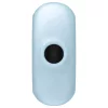 Satisfyer Pro To Go 3 - akkus, léghullámos csiklóizgató (kék)