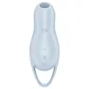 Satisfyer Pocket Pro 1 - léghullámos csiklóizgató (kék)