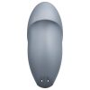 Satisfyer Tap & Climax 1 - 2in1 csikló vibrátor (szürke)