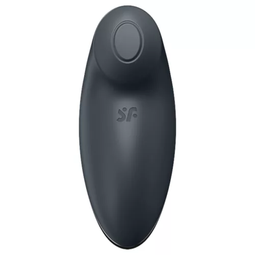Satisfyer Tap & Climax 2 - 2in1 csikló vibrátor (szürke)